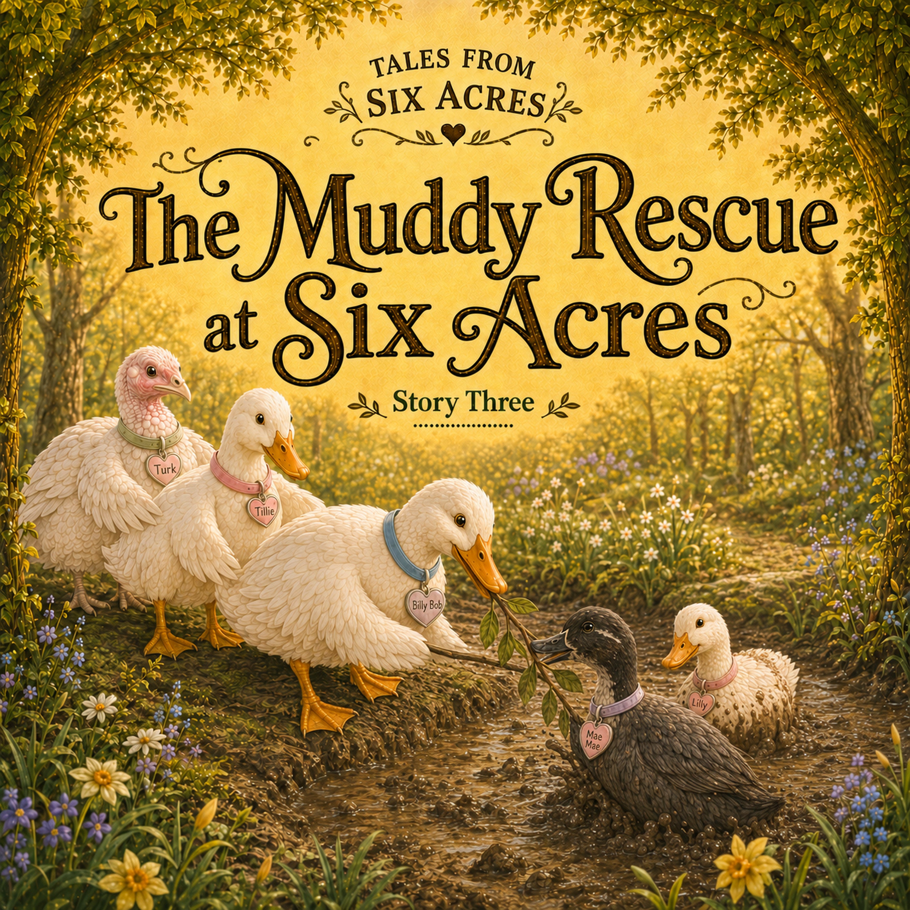 Tales from Six Acres-Story 3: The Muddy Rescue at Six Acres