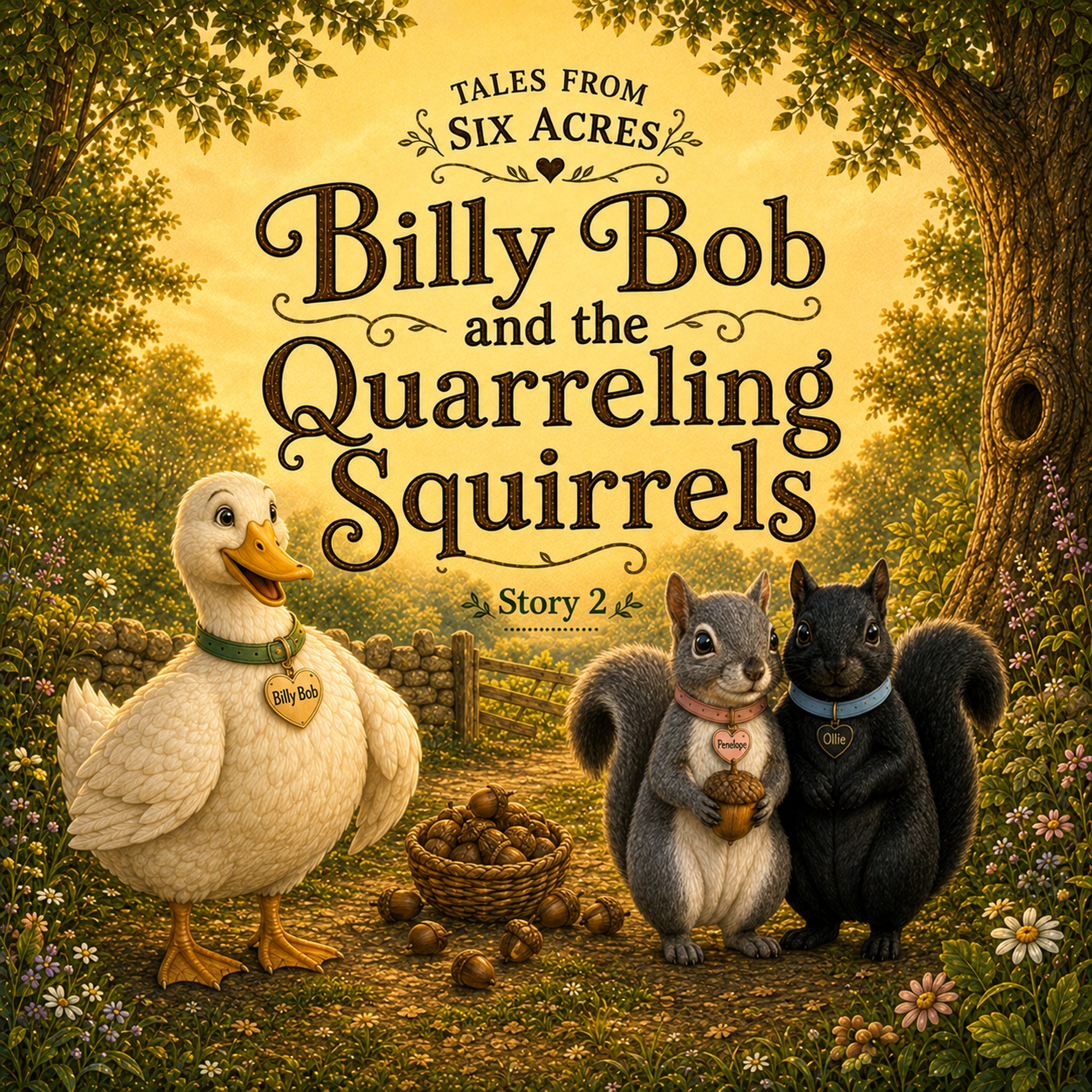 Tales from Six Acres-Story 2: Billy Bob and the Quarreling Squirrels